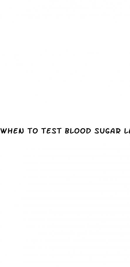 when to test blood sugar levels for gestational diabetes
