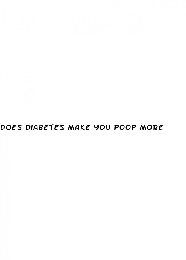 does diabetes make you poop more