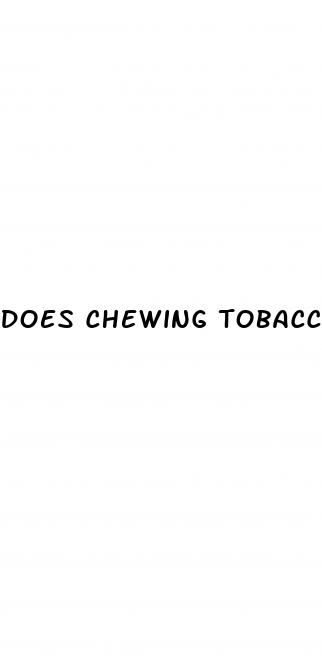 does chewing tobacco cause diabetes