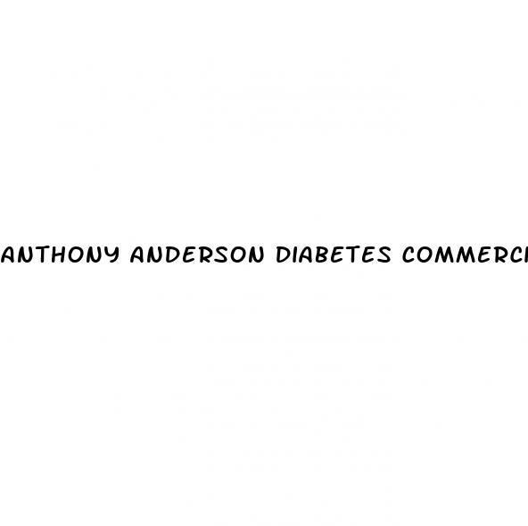 anthony anderson diabetes commercial