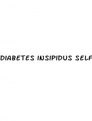 diabetes insipidus self care