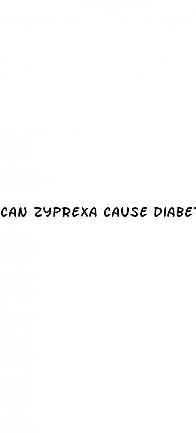 can zyprexa cause diabetes