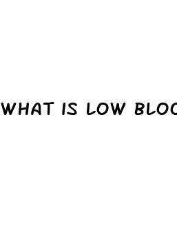 what is low blood sugar for type 2 diabetes