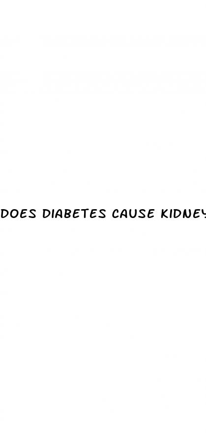 does diabetes cause kidney infections