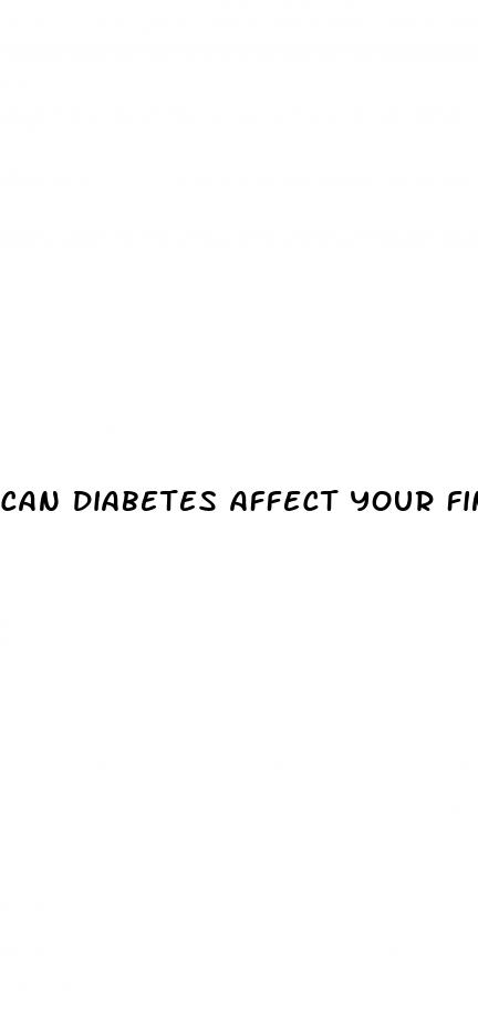 can diabetes affect your fingernails