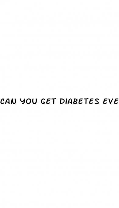 can you get diabetes even if you are skinny