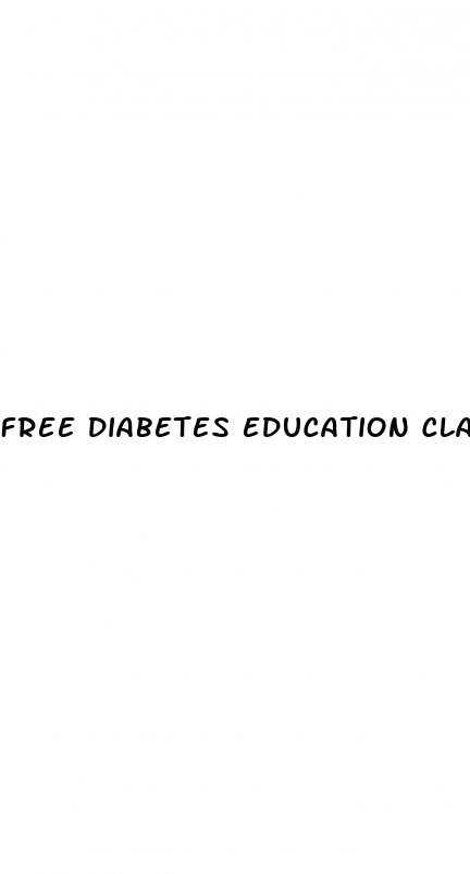 free diabetes education classes near me