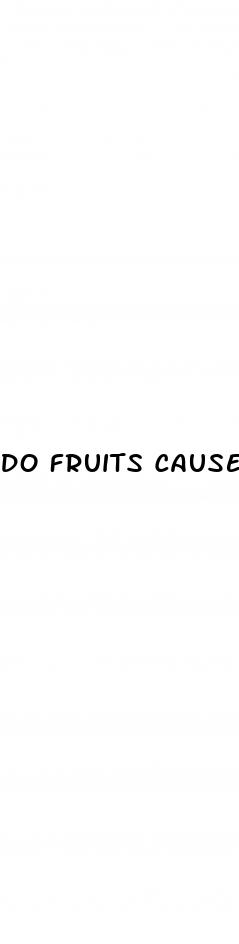 do fruits cause diabetes