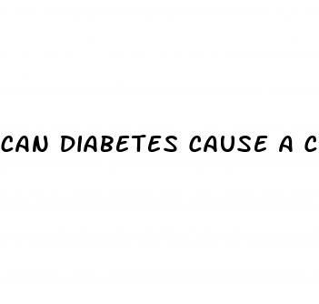 can diabetes cause a cough