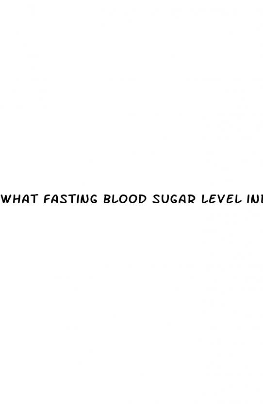 what fasting blood sugar level indicates diabetes