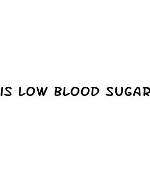 is low blood sugar diabetes