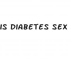is diabetes sex linked