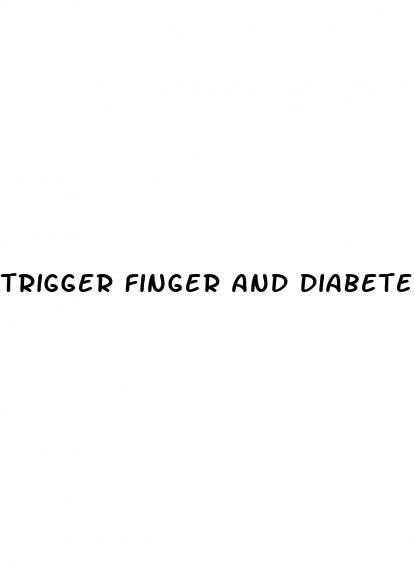 trigger finger and diabetes