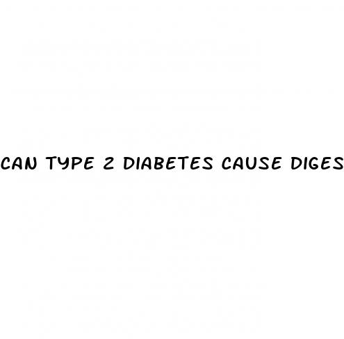 can type 2 diabetes cause digestive problems