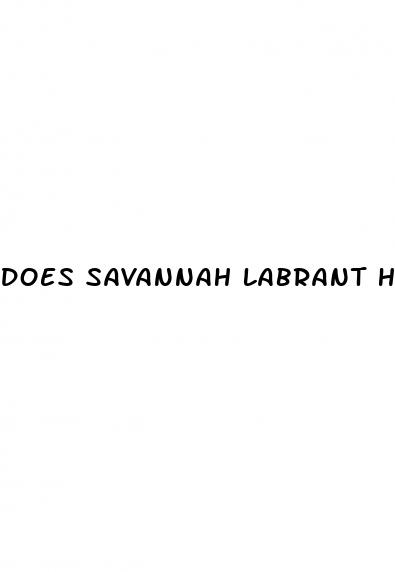 does savannah labrant have diabetes