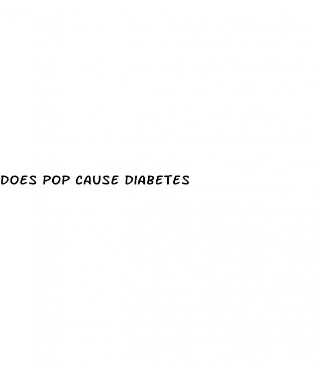 does pop cause diabetes
