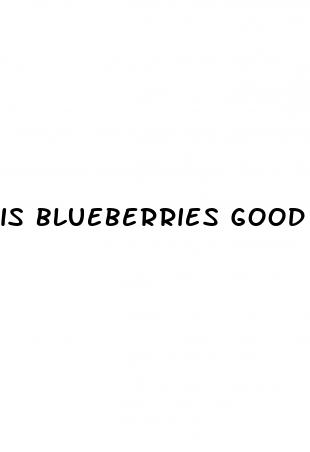 is blueberries good for diabetes