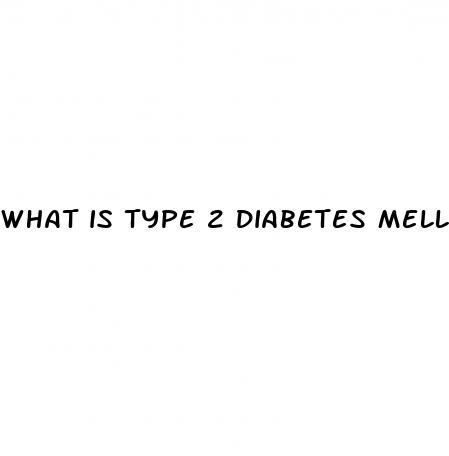what is type 2 diabetes mellitus