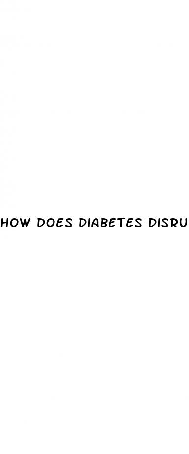 how does diabetes disrupt homeostasis