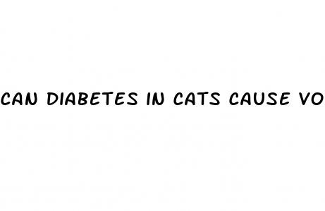can diabetes in cats cause vomiting