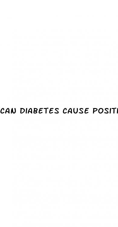 can diabetes cause positive pregnancy test