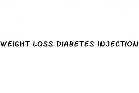 weight loss diabetes injection