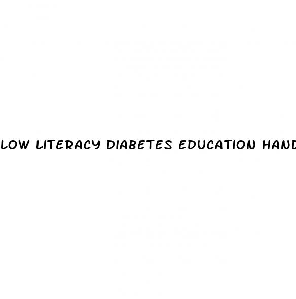 low literacy diabetes education handouts