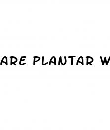 are plantar warts a sign of diabetes