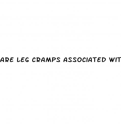 are leg cramps associated with diabetes