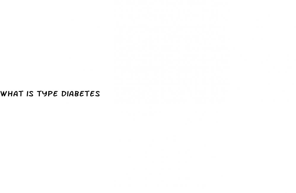 what is type diabetes