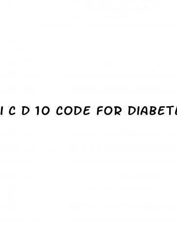 i c d 10 code for diabetes