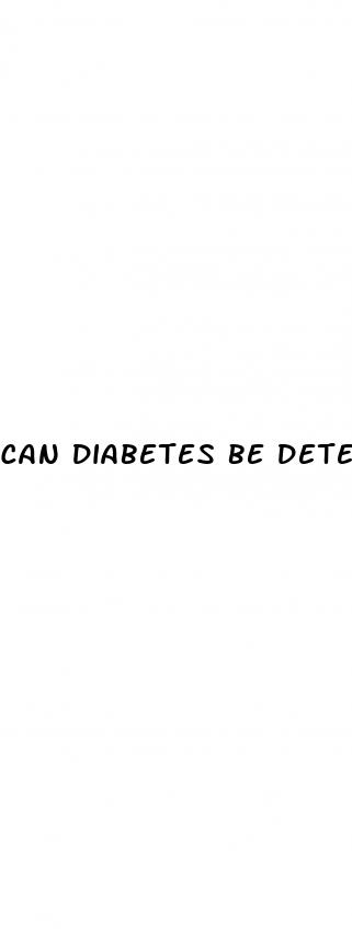 can diabetes be detected in a urine test