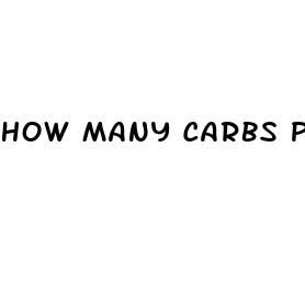 how many carbs per day for type 2 diabetes