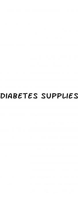 diabetes supplies near me