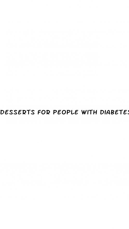 desserts for people with diabetes