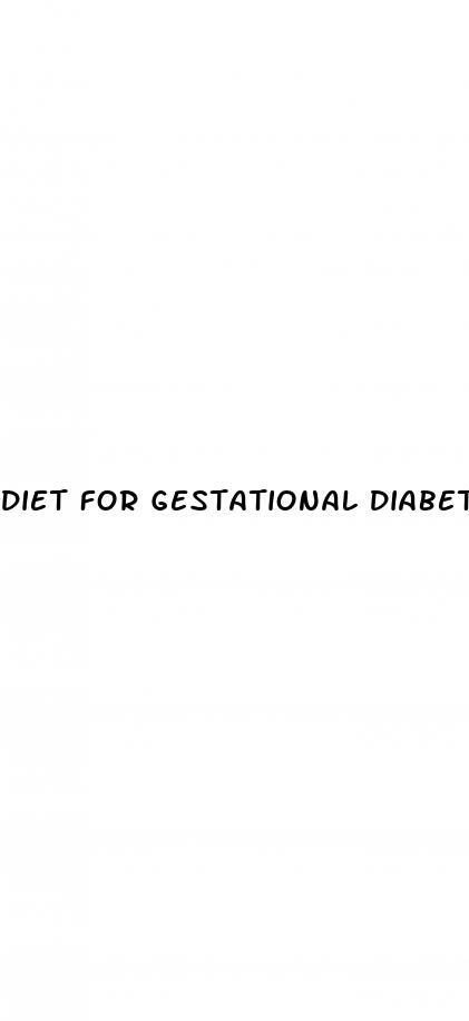 diet for gestational diabetes during pregnancy
