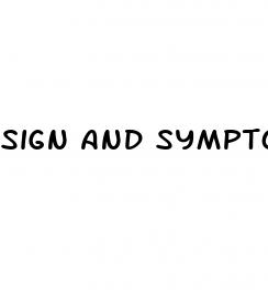 sign and symptoms of diabetes