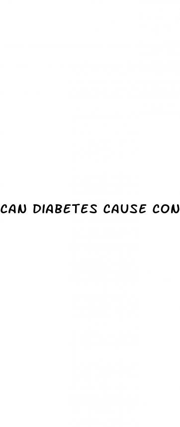 can diabetes cause constipation