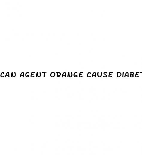 can agent orange cause diabetes