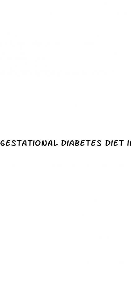 gestational diabetes diet indian