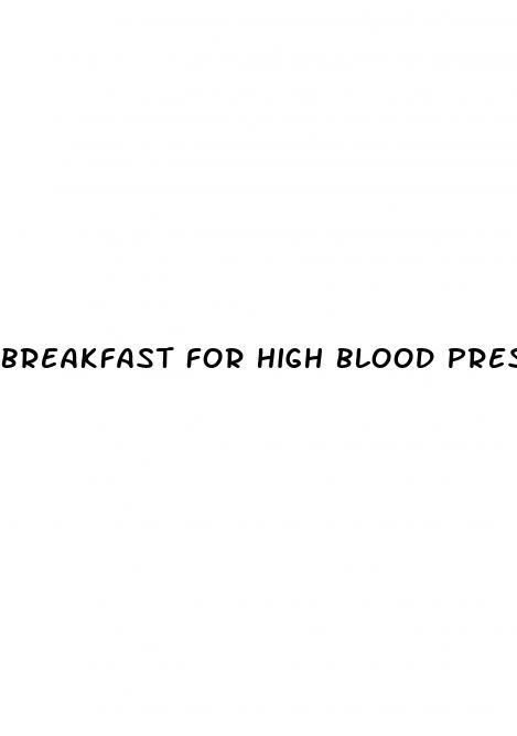 breakfast for high blood pressure and diabetes