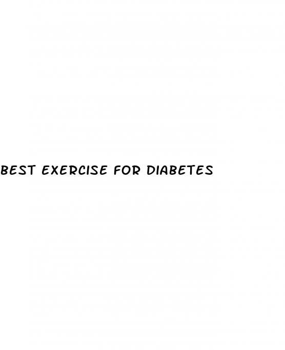 best exercise for diabetes