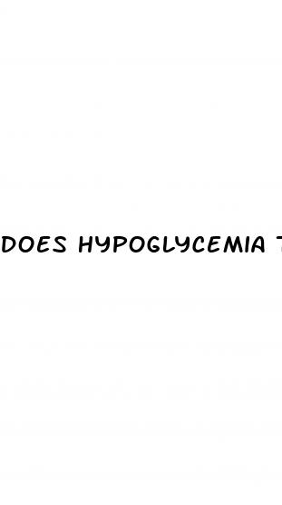 does hypoglycemia turn into diabetes