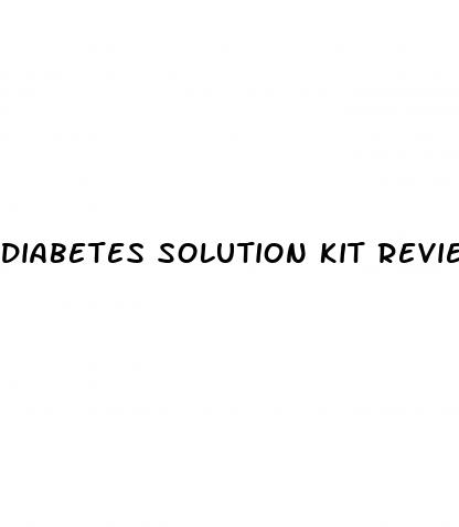 diabetes solution kit reviews
