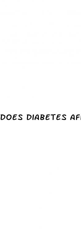 does diabetes affect libido