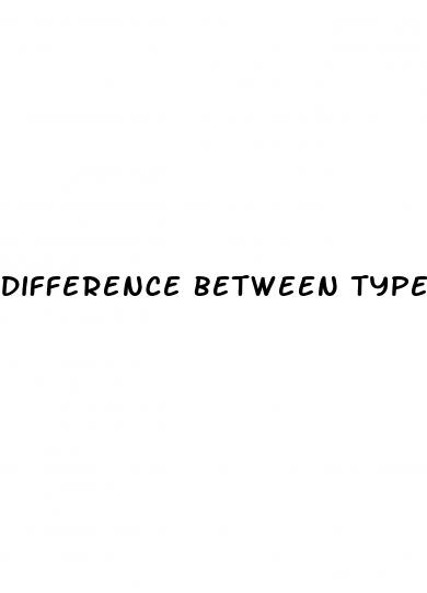 difference between type1 and type 2 diabetes mayo clinic