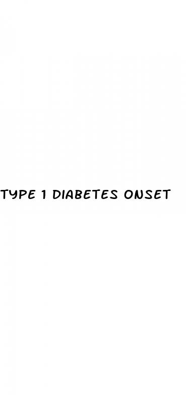 type 1 diabetes onset