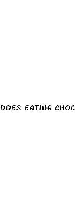 does eating chocolate cause diabetes