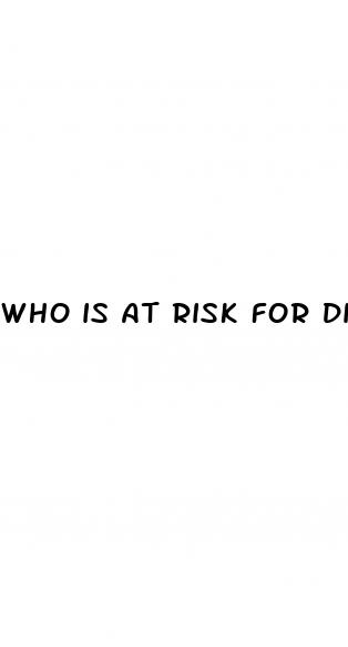 who is at risk for diabetes