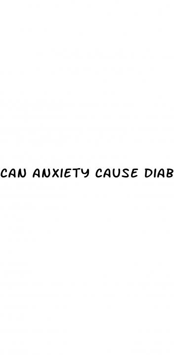 can anxiety cause diabetes symptoms